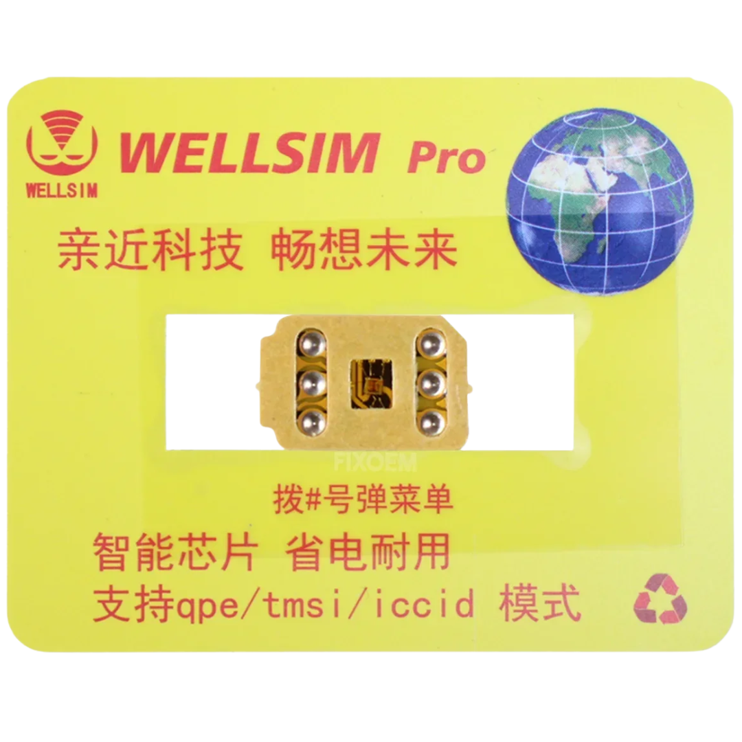 Wellsim Pro - Cambio de compañía iPhone